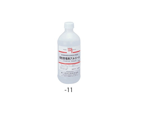 衛生管理用アルコール(除菌用) 付け替え用 500mL 2-8127-11