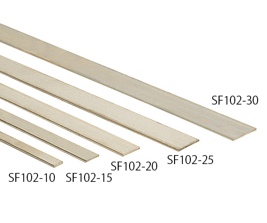 ステンレス平板(SUS304) 10×1000mm 厚み2mm SF102-10 3-7972-01