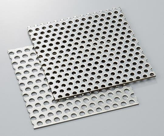 パンチング板 (SUS304) φ3mm穴 450×600×0.8 φ3×5P-4560 3-3153-02
