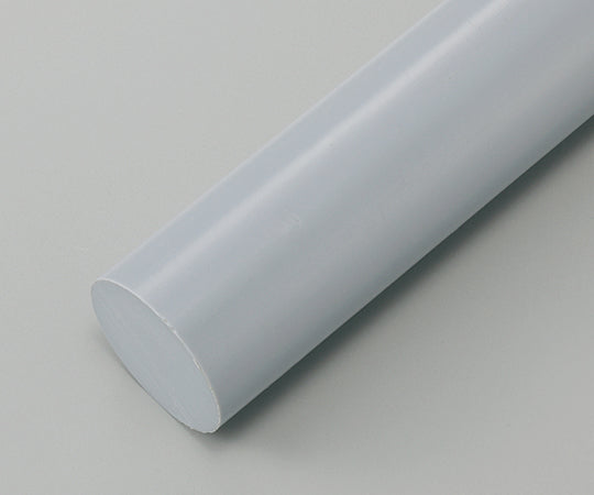 樹脂丸棒 PVC φ30mm×495mm 2-9588-08