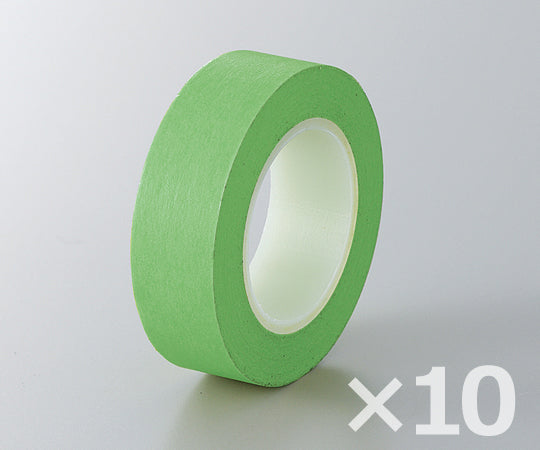 カラークラフトテープ 緑 10巻入  1-1688-56