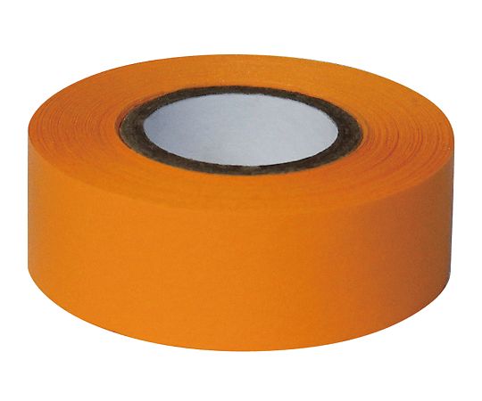 耐久カラーテープ 幅19.05mm オレンジ  ASO-T24-5 3-9874-05