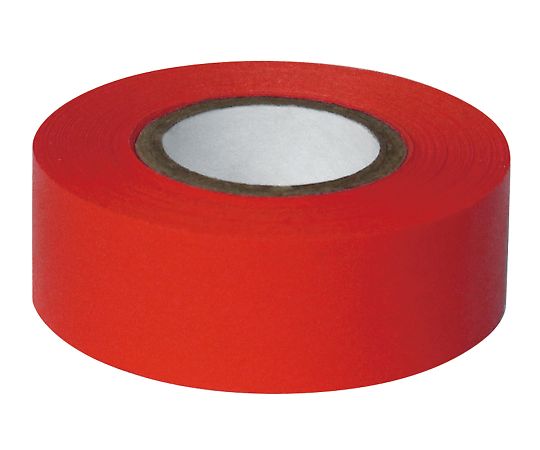 耐久カラーテープ 幅25.4mm 赤  ASO-T34-4 3-9875-04