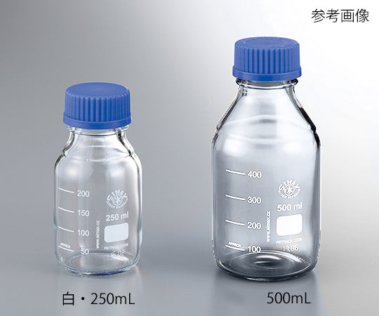 ネジ口メディウム瓶SCC 白 100mL  2070 M/100SCC 4-924-01