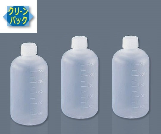 SCCアイボーイPP細口瓶250mL10本入 (純水洗浄処理済み)  7-2101-02