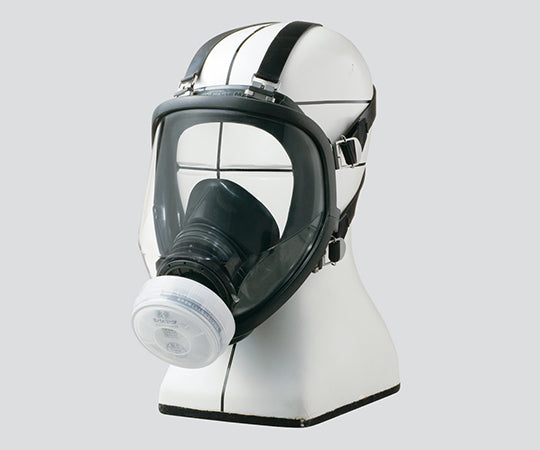 防毒マスク(低濃度用0.1%以下) Mサイズ 吸収缶1個仕様 GM166 3-6043-01