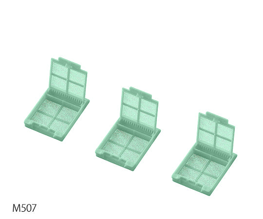 包埋カセット(バルクタイプ) 緑 500個×3箱入 M492-4 3-8702-03