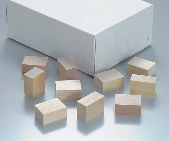 パラフィン用木製ブロック 100個入 大 2-173-01