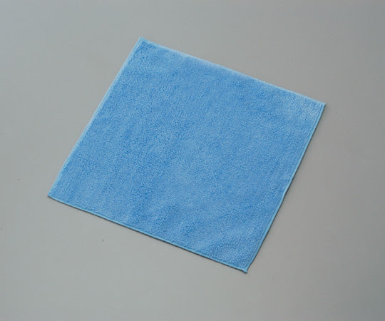 マイクロファイバークロス ブルー 300×300mm 10枚入  1-6238-01