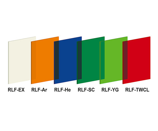 レーザ用遮光フィルタ RLF-EX 100X100X3t 3-7582-01