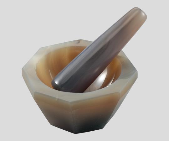 メノー乳鉢(深型) φ55×φ70×20mm 乳棒付き  2-888-02