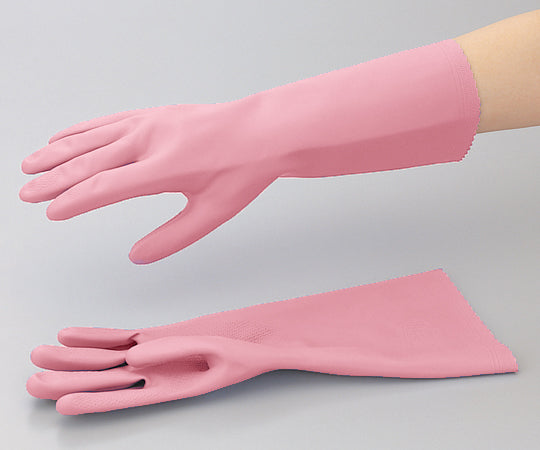 手袋(ソフトエース) ピンク L 731-L 1-7502-02