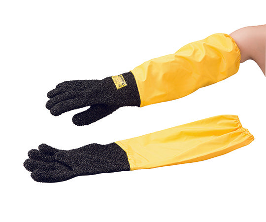 ハイグリップ万能作業手袋(ロングスリーブタイプ) S サイズ S 3-6174-01