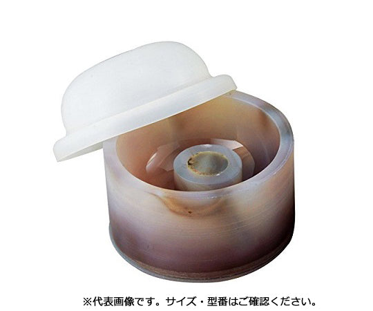 めのう製マグネット乳鉢セット 25g筒 1-6020-05