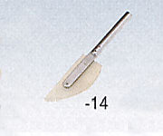 自動乳鉢用 ヘラ芯(棒付) AN-20WH 1-301-14