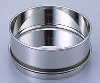 ステンレスふるい φ75×20mm 中間受器  5-3294-58