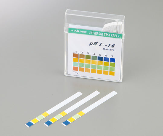 pH試験紙 スティック pH1-14 1-1267-02