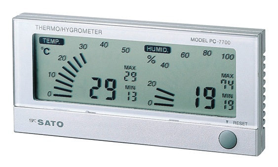 デジタル温湿度計  PC-7700Ⅱ 16515
