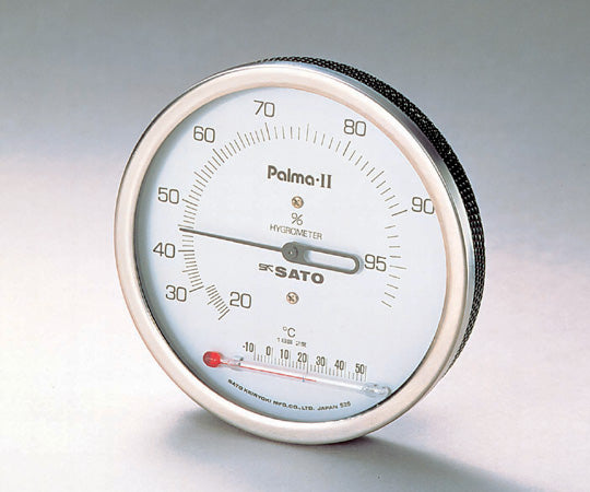 パルマⅡ型湿度計 温度計付 7562-00 1-622-11