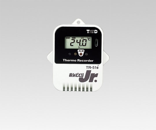 温度記録計(おんどとりJr.)センサー内蔵 -40～80℃ TR-51i 1-5020-31
