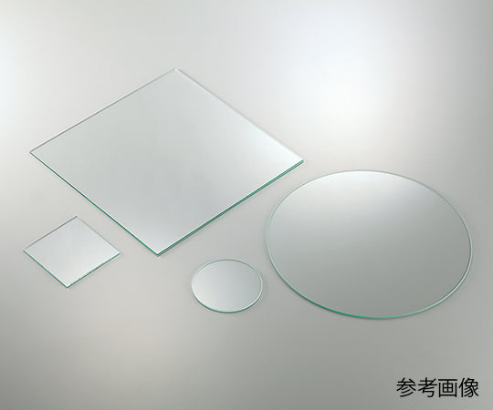 ガラス板 φ100-5 石英  2-9785-07
