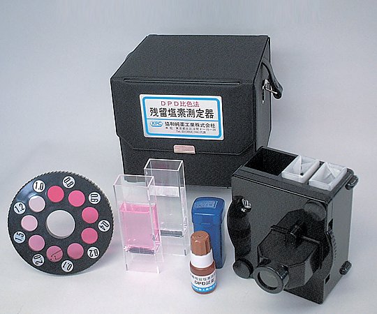 残留塩素測定器(DPD試薬一液タイプ) DPD測定器 2-6205-01