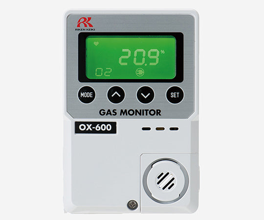 小型酸素モニターOX-600-00AC 一体型(AC電源仕様) OX-600-00・AC 1-7996-11