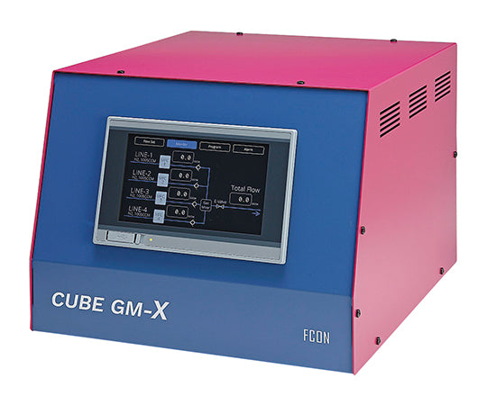 タッチパネル式ガス混合器 CUBE GM-X2 3-8303-01