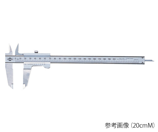 M型ノギス(測定範囲 0～150mm) 校正証明書付 15cmM 6-5710-01-20