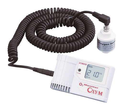 高濃度酸素濃度計(オキシーメディ) センサー分離型 校正証明書付 OXY-1S-M 1-1561-02-20