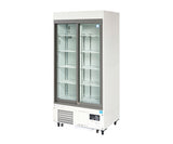 薬用冷蔵ショーケース 900×650(700)×1917mm FMS-500GH 1-5460-31