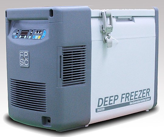 ポータブル低温冷凍冷蔵庫 25L -40～+10℃ (南京錠用掛け金具付き) SC-DF25K 1-8757-04