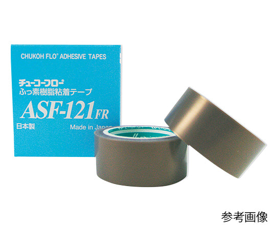チューコーフロー(R)フッ素樹脂フィルム粘着テープ ASF-121FR 10mm×10m×0.08mm  3-5579-01