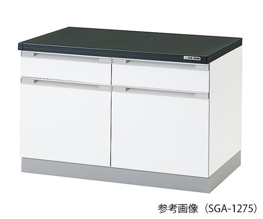 サイド実験台 木製タイプ (2400×750×800mm) SGA-2475 3-5813-27