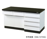 サイド実験台 (木製・アイランドタイプ) 900×600×800 mm SNA-960SG 3-8040-01