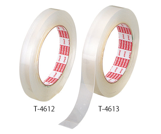 超強力両面テープ (透明材料用) 15mm×4m T-4612 1-8077-21