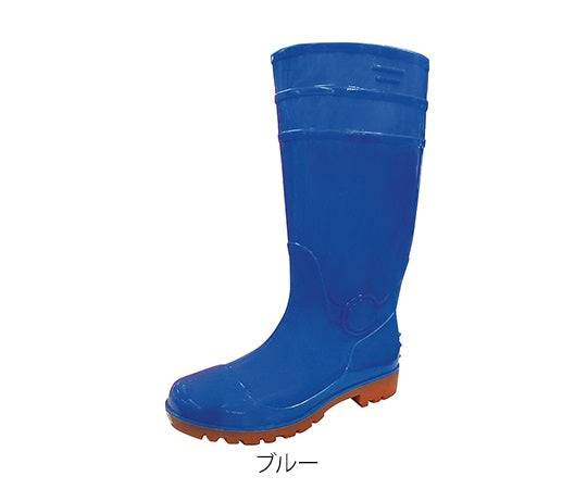先芯入耐油安全長靴 SEFUMATE SAVER ブルー 24.5cm 8894 3-8453-01