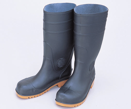 耐油安全長靴 24.0cm 黒 ZODY 1-4905-01