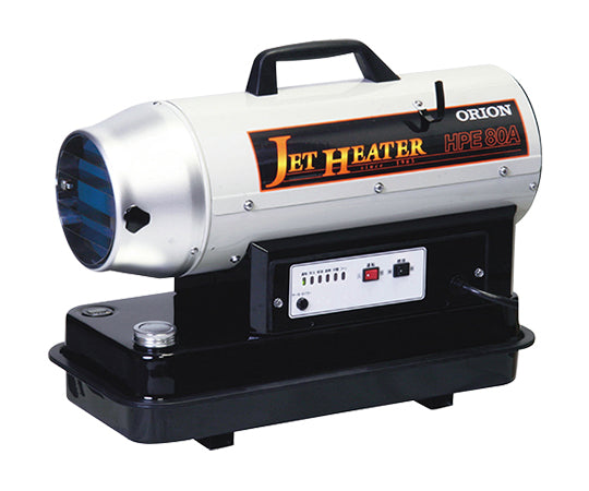 ジェットヒーター HP(可搬式温風機) 535×255×420 HPE 80A 3-7319-01