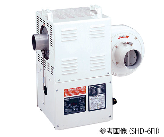 熱風機(デジタル電子温度制御室) 3.7/4.3(m3/min) 350℃ 3相200V SHD-6FⅡ 2-9991-04