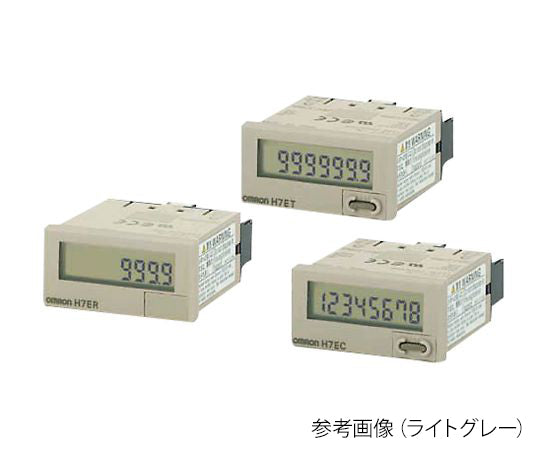 カウンター(電池内蔵タイプ) ブラック H7EC-N-B 4-338-02
