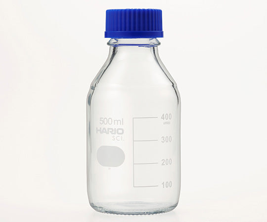 耐熱ねじ口瓶(液切リング付) GL-45 500mL NBO-500-SCI 62-9920-26