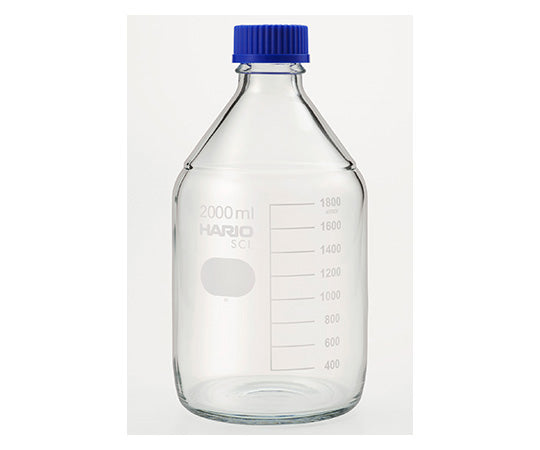 耐熱ねじ口瓶(液切リング付) GL-45 2000mL NBO-2L-SCI 62-9920-28