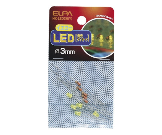 LED 3mm 黄 HK-LED3H(Y) 62-8566-36
