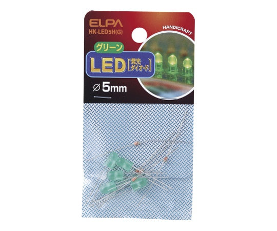 LED 5mm 緑 HK-LED5H(G) 62-8566-39