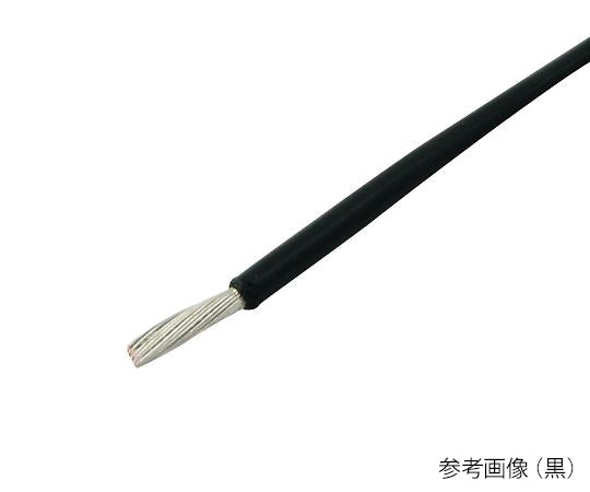 フッ素樹脂電線 黒 FEP1.25SQ BK 4-228-01