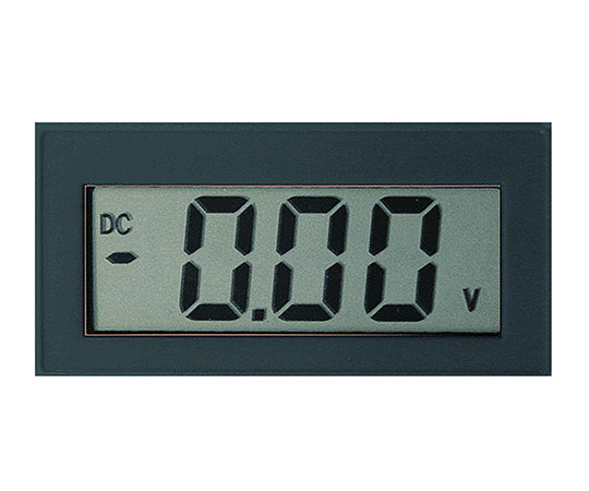 デジタルパネルメータモジュール(直流電圧計) 72×36×22mm MT-P72V 3-9767-01