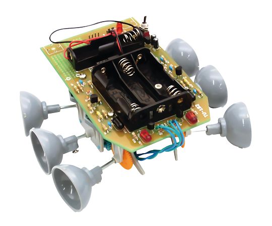 ロボット製作キット 赤外線感知ロボット TU-1B2 4-180-01