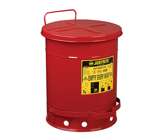 耐火ゴミ箱(オイリーウエスト缶) J09300 2-1063-02