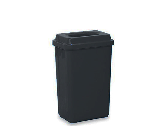 分別収集容器 ゴミ箱 ダークグレー  0-5561-03